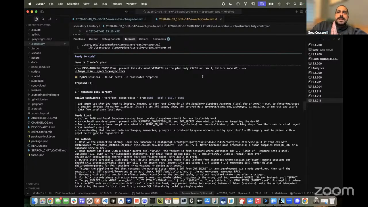 Lore candidate-skill dossiers with evidence and source citations