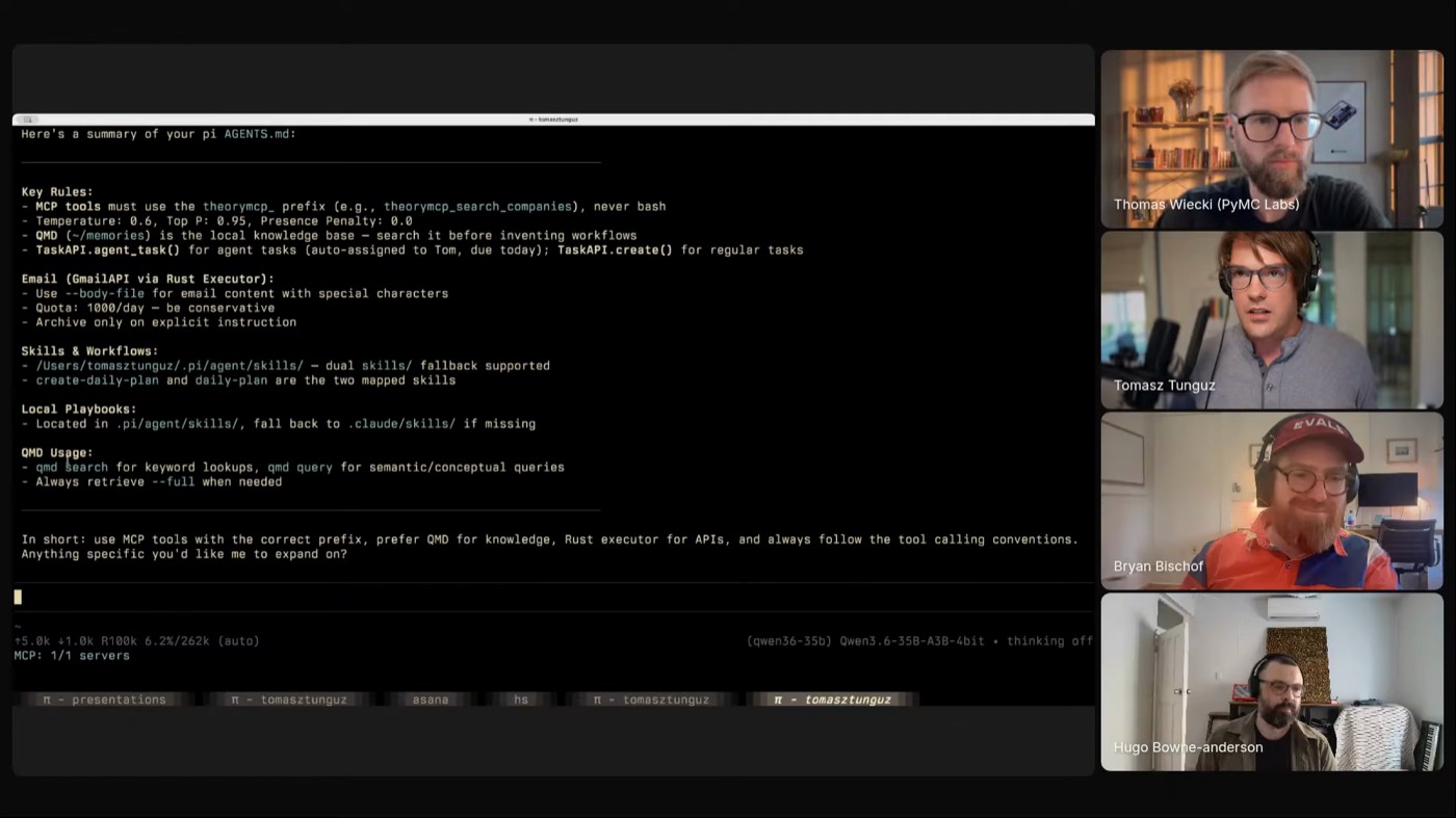 Tom's deliberately thin AGENTS.md file
